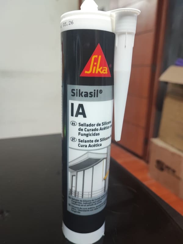 Sellador sikasil ia transparente x 280ml