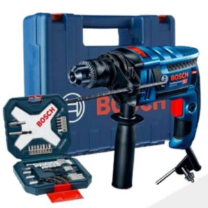 Combo Taladro Gsb 16 Re 750w M/P + Set 34 Piezas X-Line
