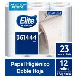 Papel Higienico Elite Hoja Excellence 12x4 23mt