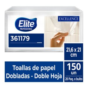 Toalla Interfoliada Elite Excellence Doble Hoja