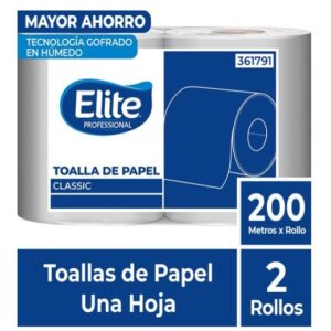 Papel Toalla Elite Profesional Classic 200 X2 Gh