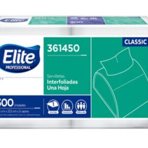 Servilleta Interf Elite Classic Uh 300h X 8und