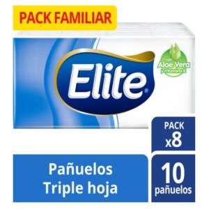 Pañuelos Elite Aloe Vera Promocional Pack 8x36